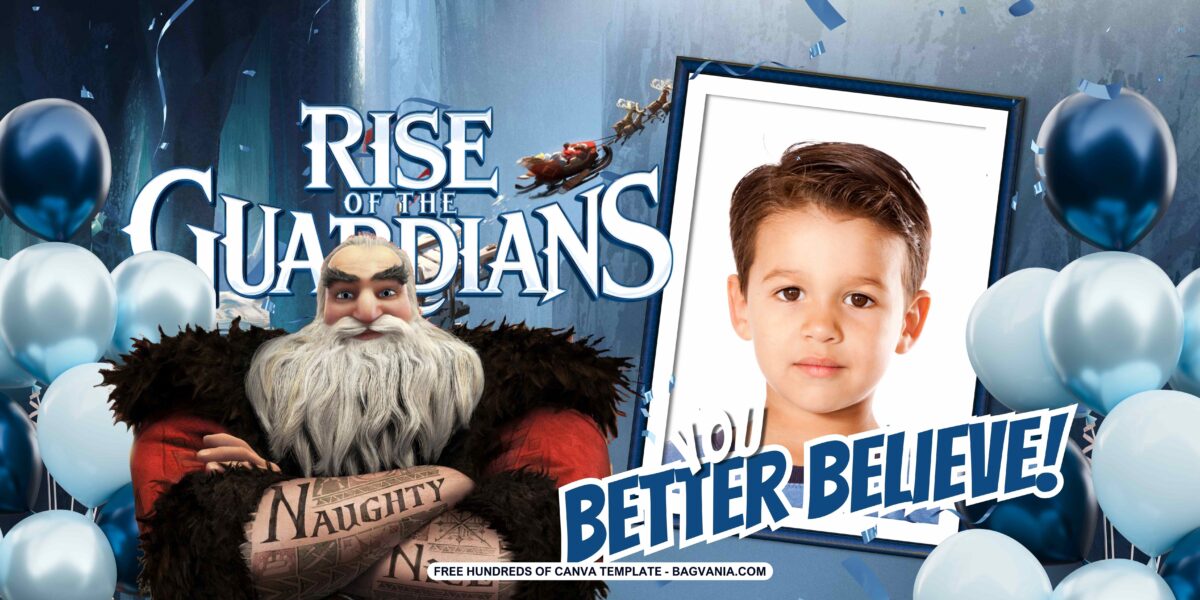 FREE Downloadable Rise of the Guardians Birthday Banner