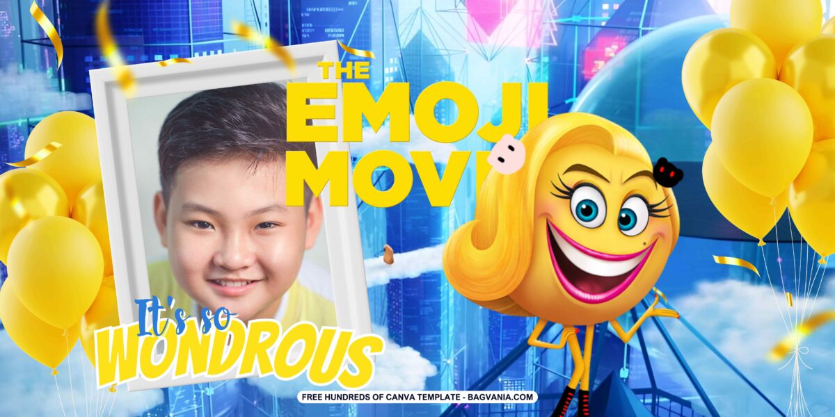 FREE Download Emoji Birthday Banner