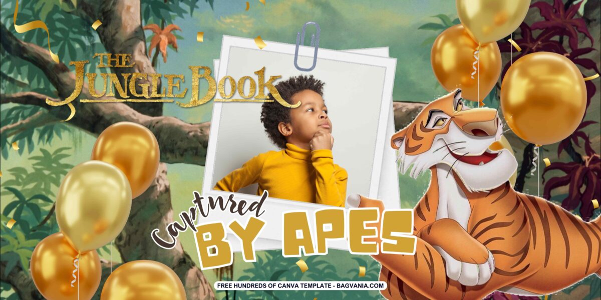 FREE Download The Jungle Book Birthday Banner