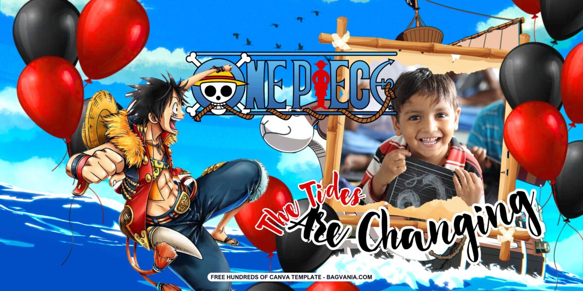 Free Download One Piece Birthday Banner