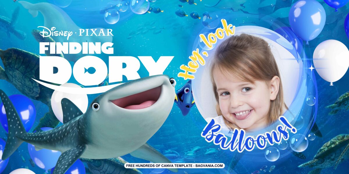 FREE Download Finding Dory Birthday Banner