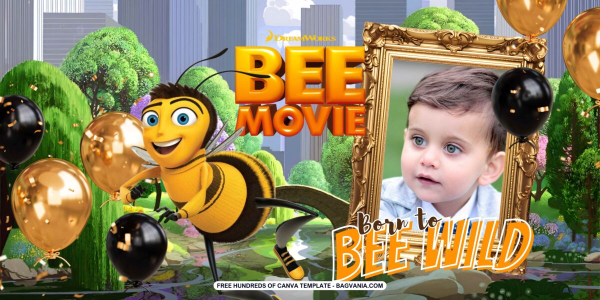 Free Bee Movie Birthday Banner