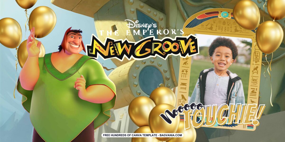 FREE Download The Emperor’s New Groove Birthday Banner