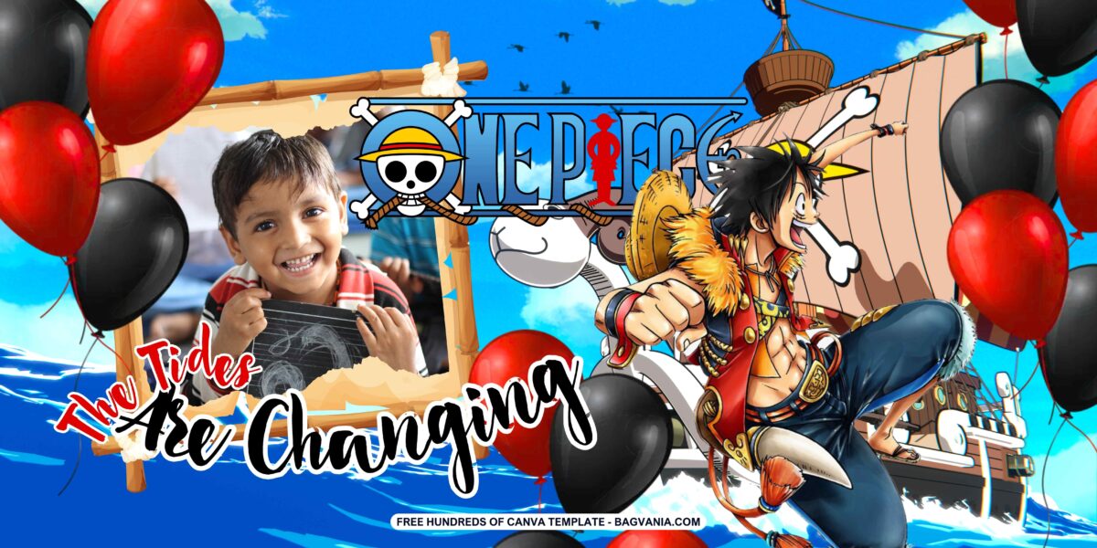 Free Download One Piece Birthday Banner