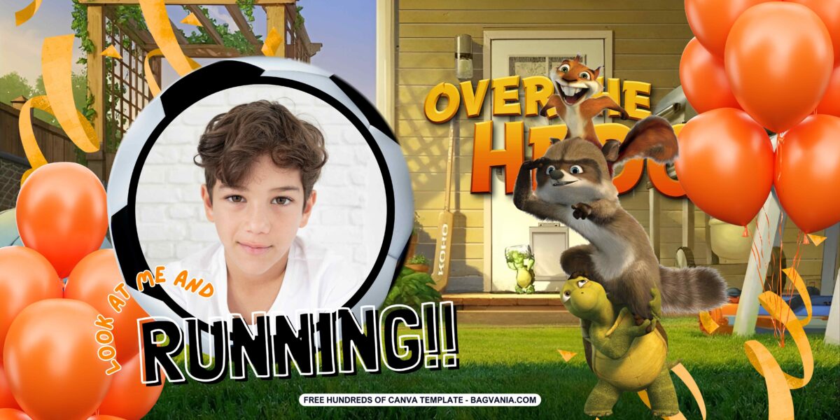 Free Download Over the Hedge Birthday Banner
