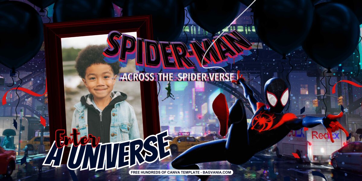 FREE Editable Spider-Man Birthday Banner