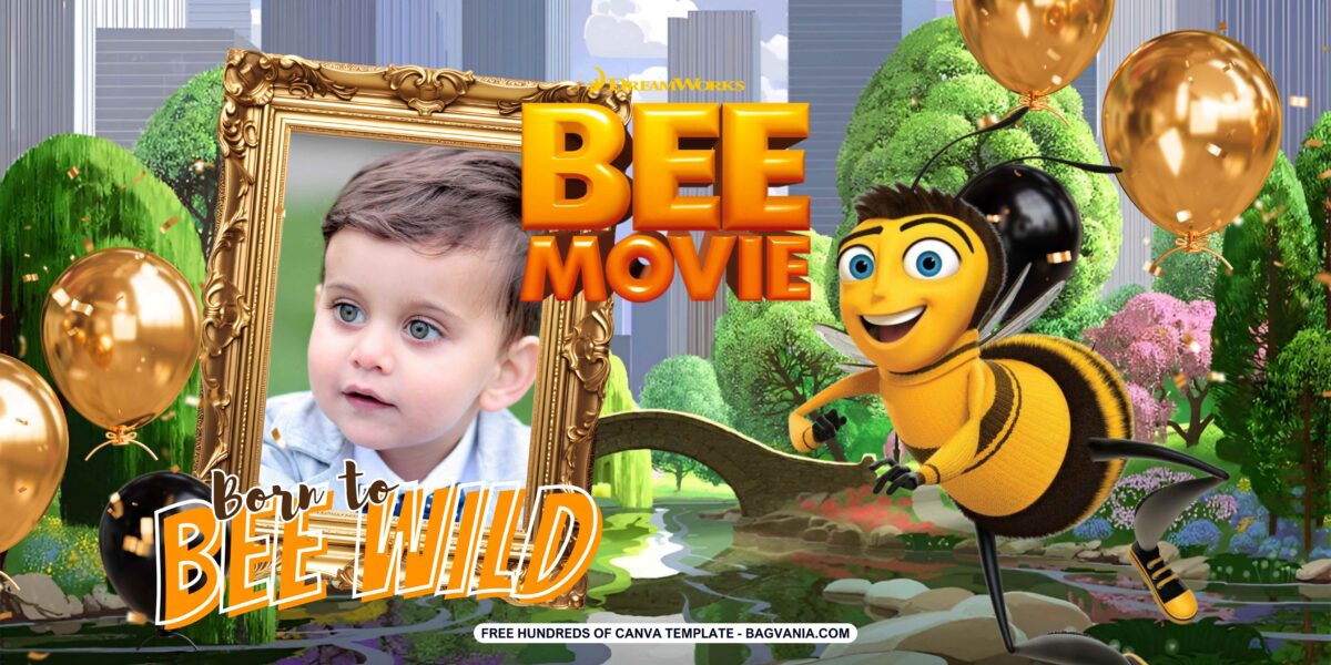 Free Bee Movie Birthday Banner