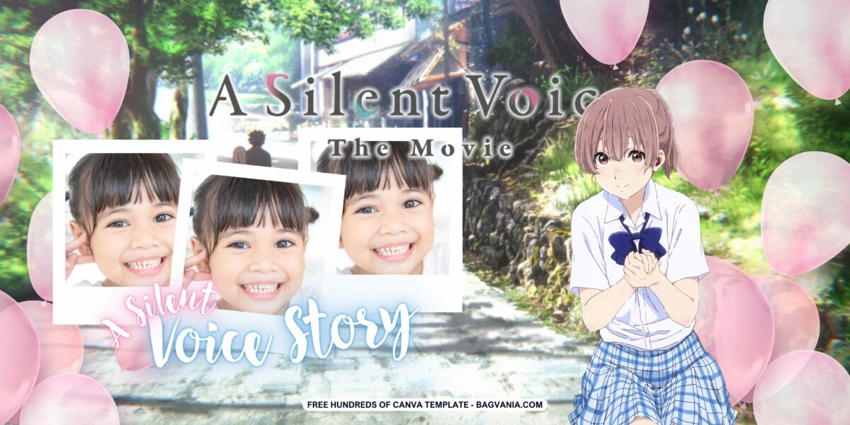 FREE Download A Silent Voice: The Movie Birthday Banner