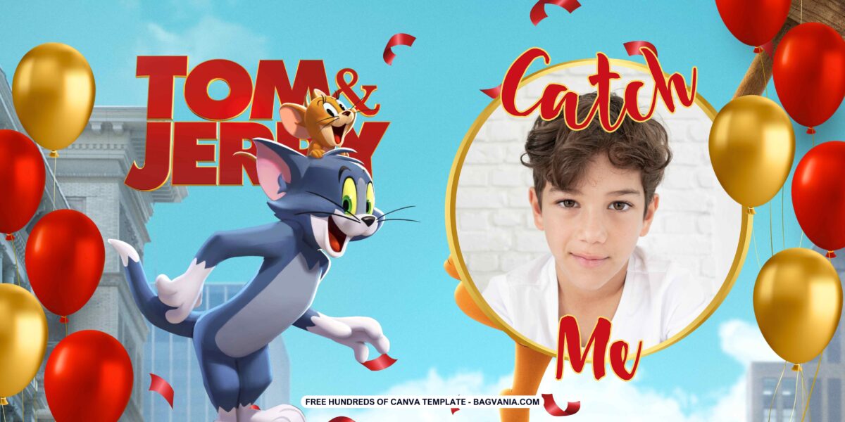 FREE Download Tom & Jerry Birthday Banner