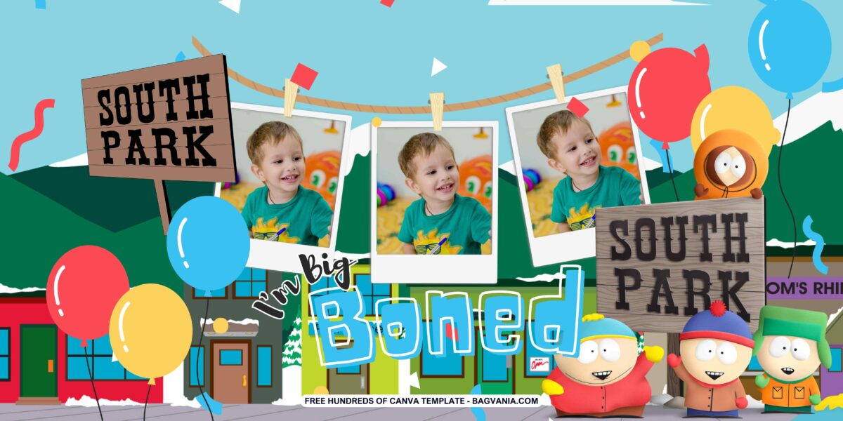 FREE Download South Park Birthday Banner