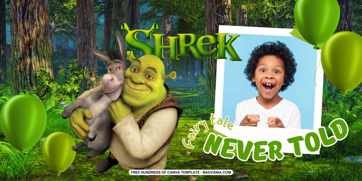 FREE Download Shrek Birthday Banner