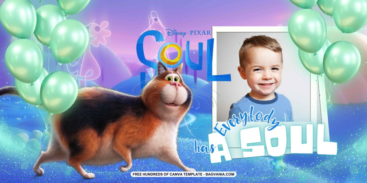 Free Editable Disney Soul Birthday Banner