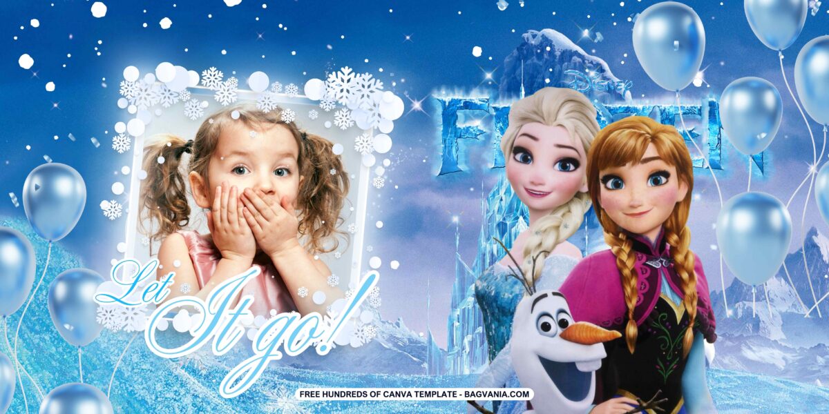 FREE Download Frozen Birthday Banner