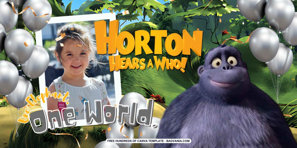 FREE Download Horton Hears a Who Birthday Banner
