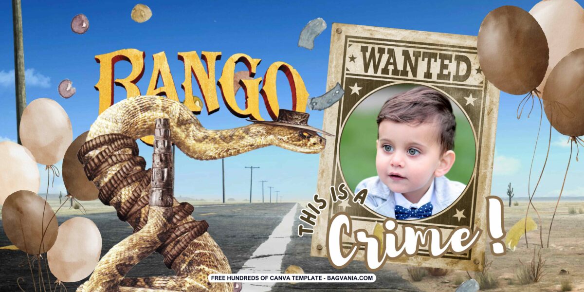 FREE Download Rango Birthday Banner