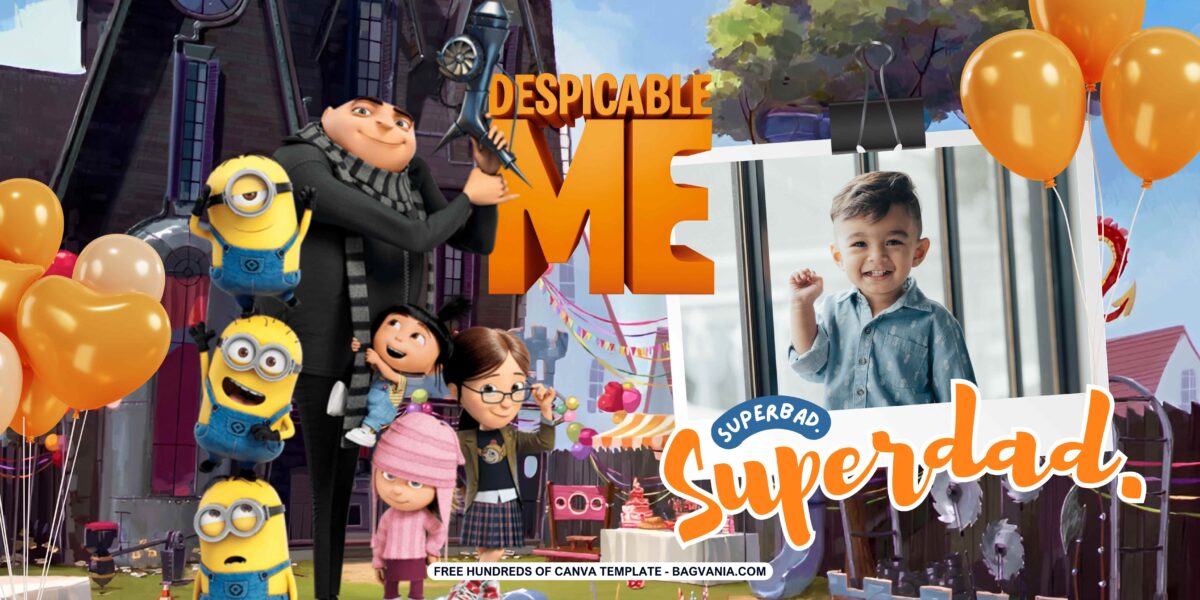 FREE Downloadable Despicable Me Birthday Banner