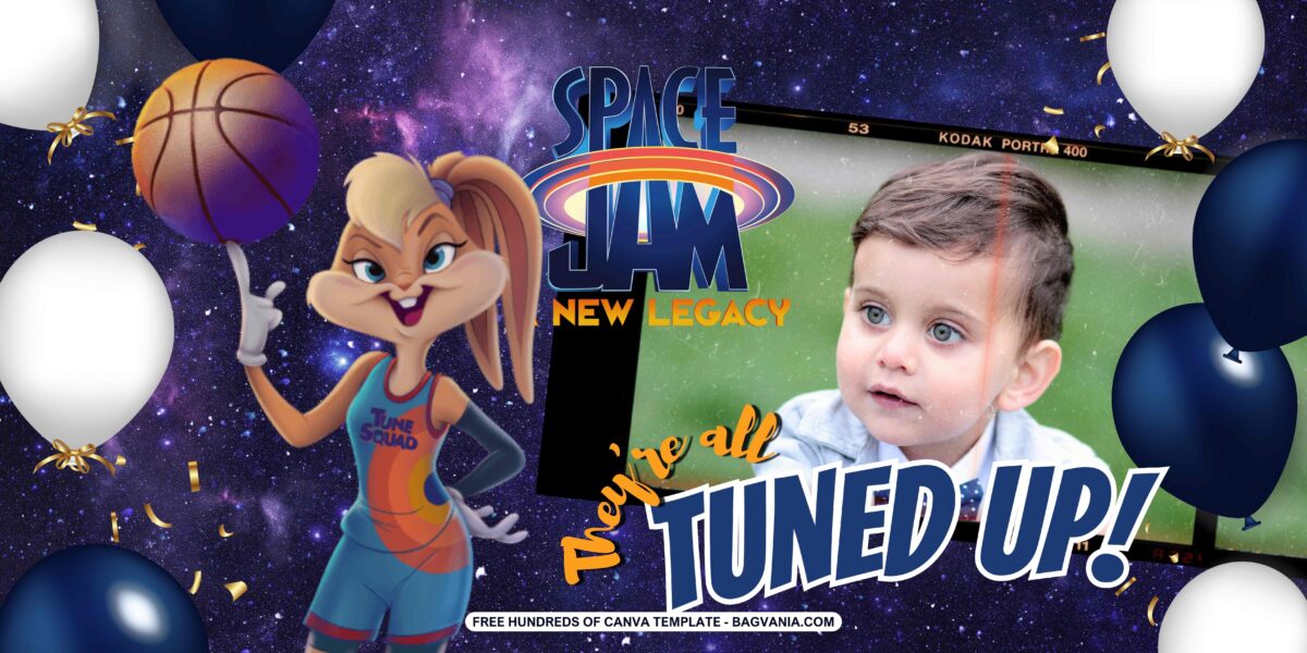 FREE Space Jam: A New Legacy Birthday Banner