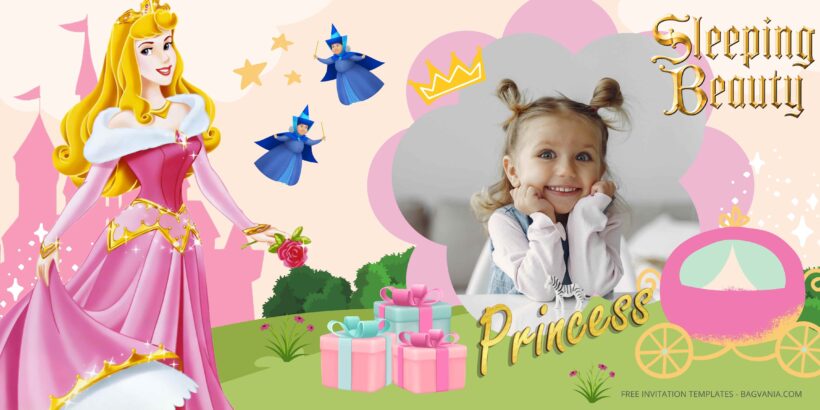 FREE Download Princess Aurora Birthday Banner