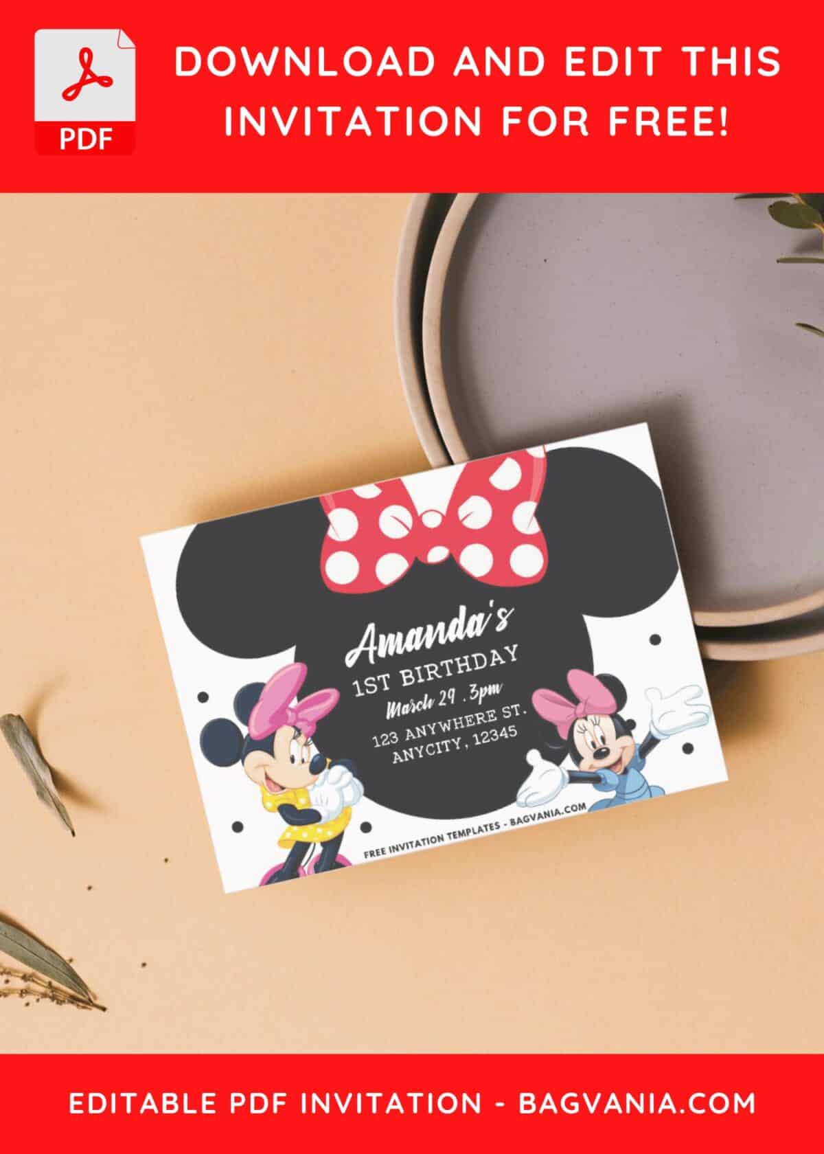 Free Minnie Mouse Templates