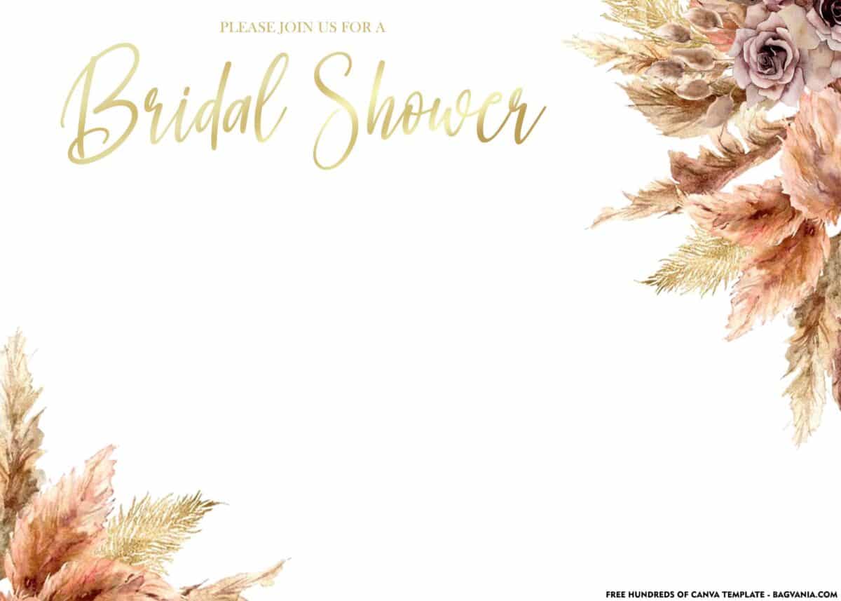 FREE Download Boho Bridal Shower Invitation