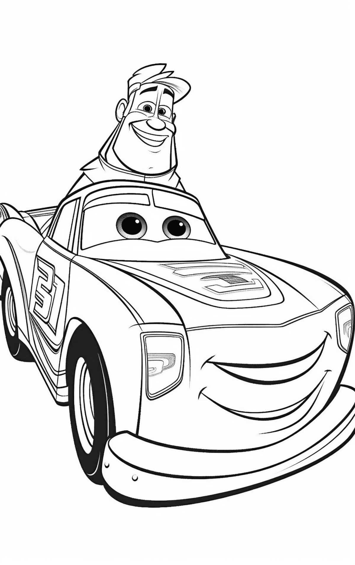 Cars Coloring Page