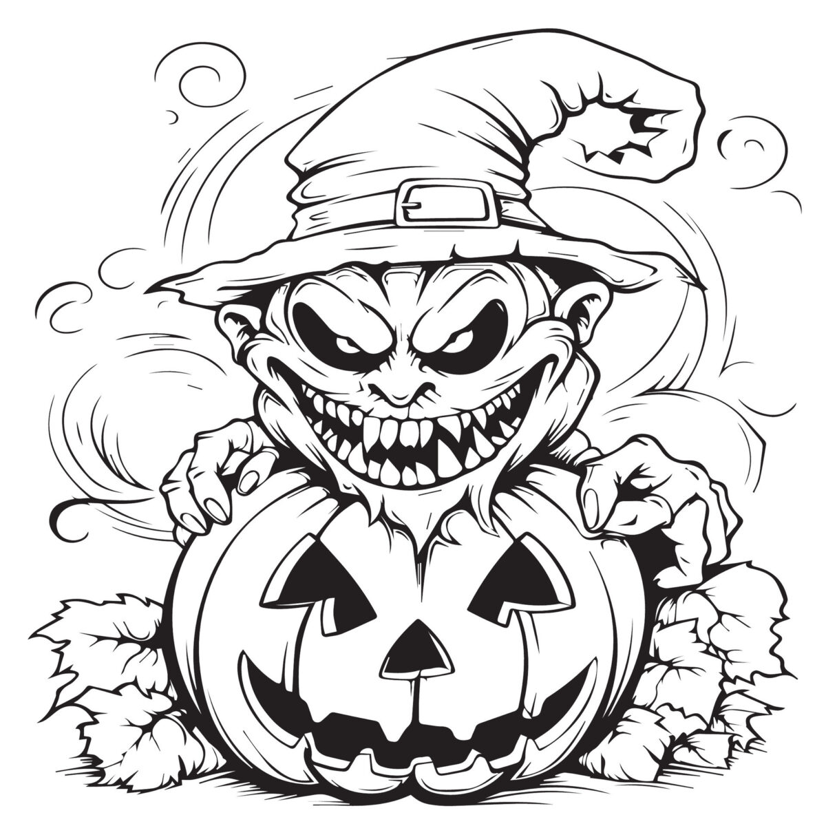 Halloween Coloring Page