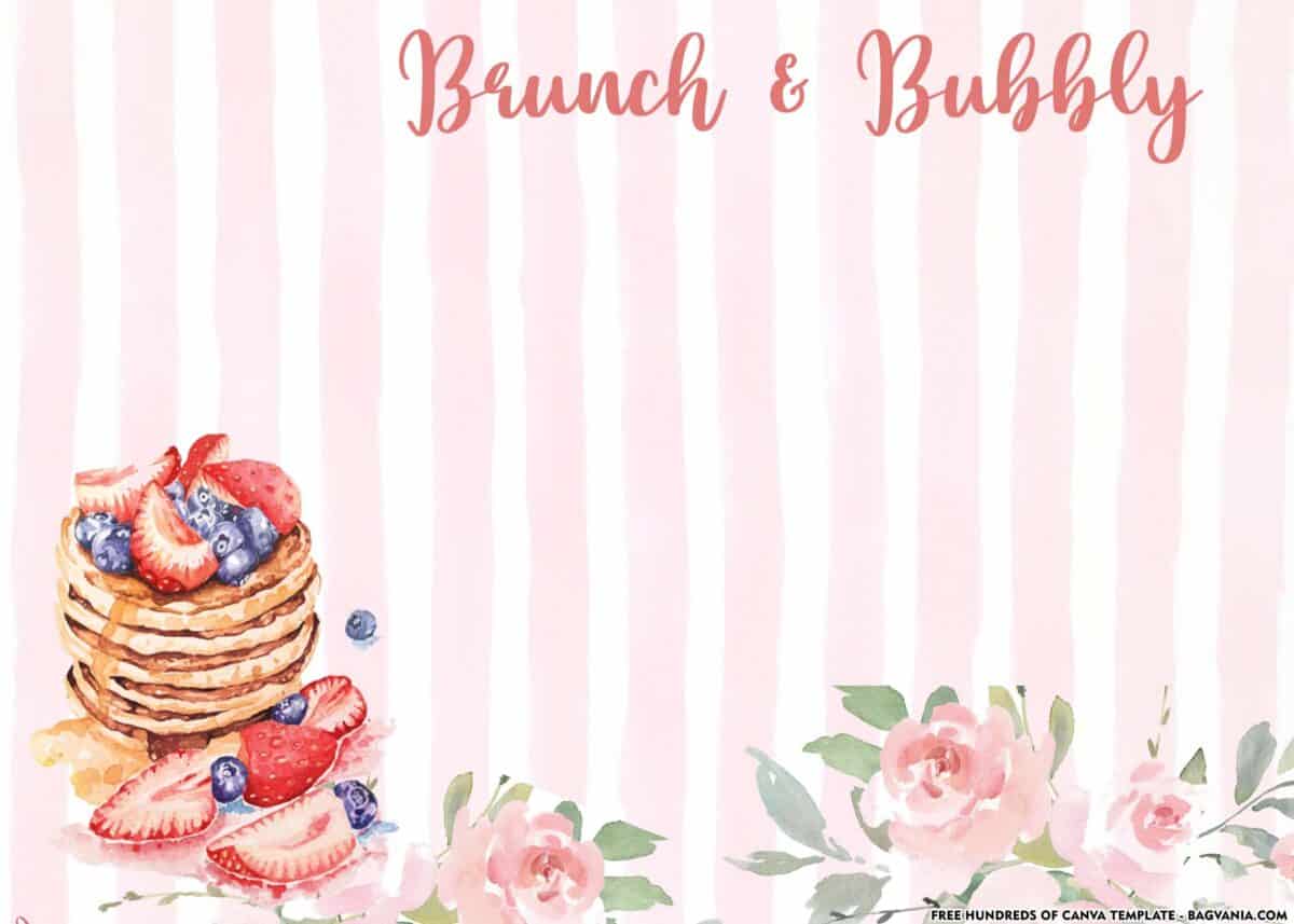 FREE Download Bridal Shower Brunch Invitation