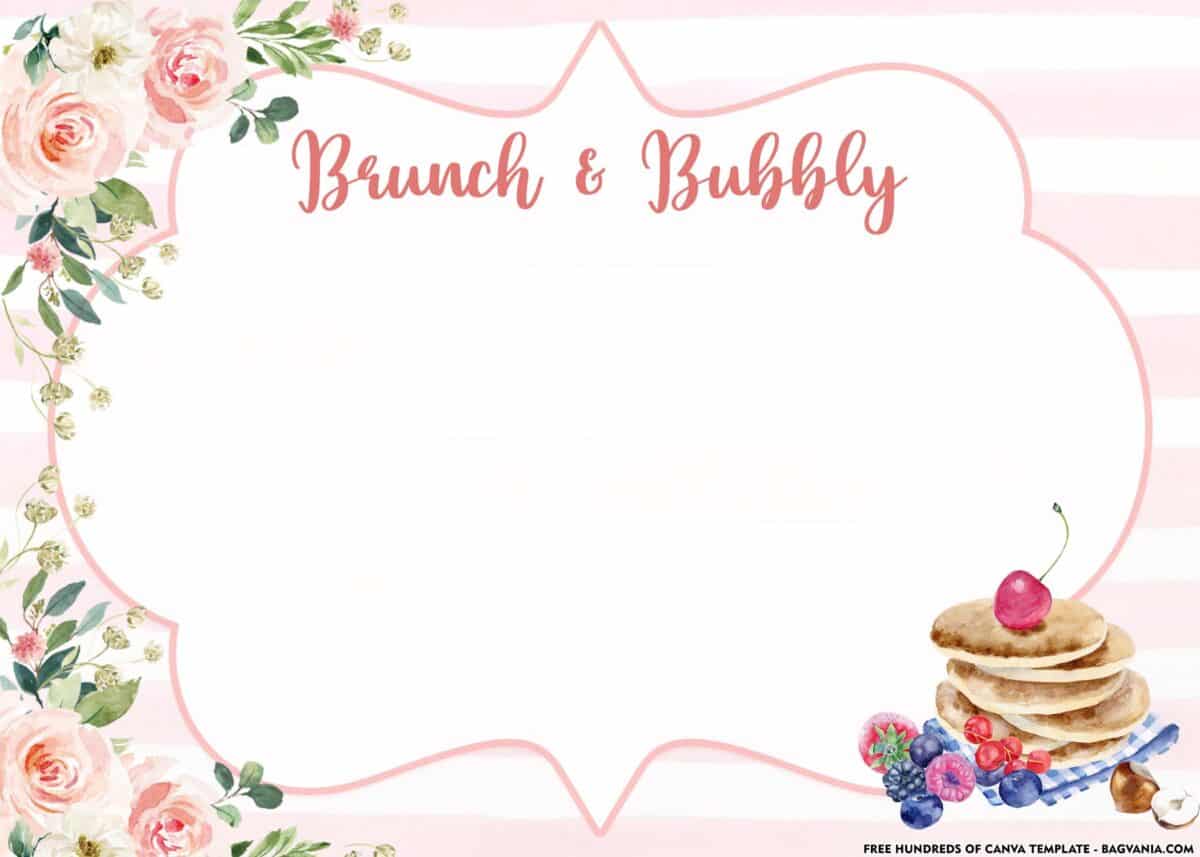 FREE Download Bridal Shower Brunch Invitation