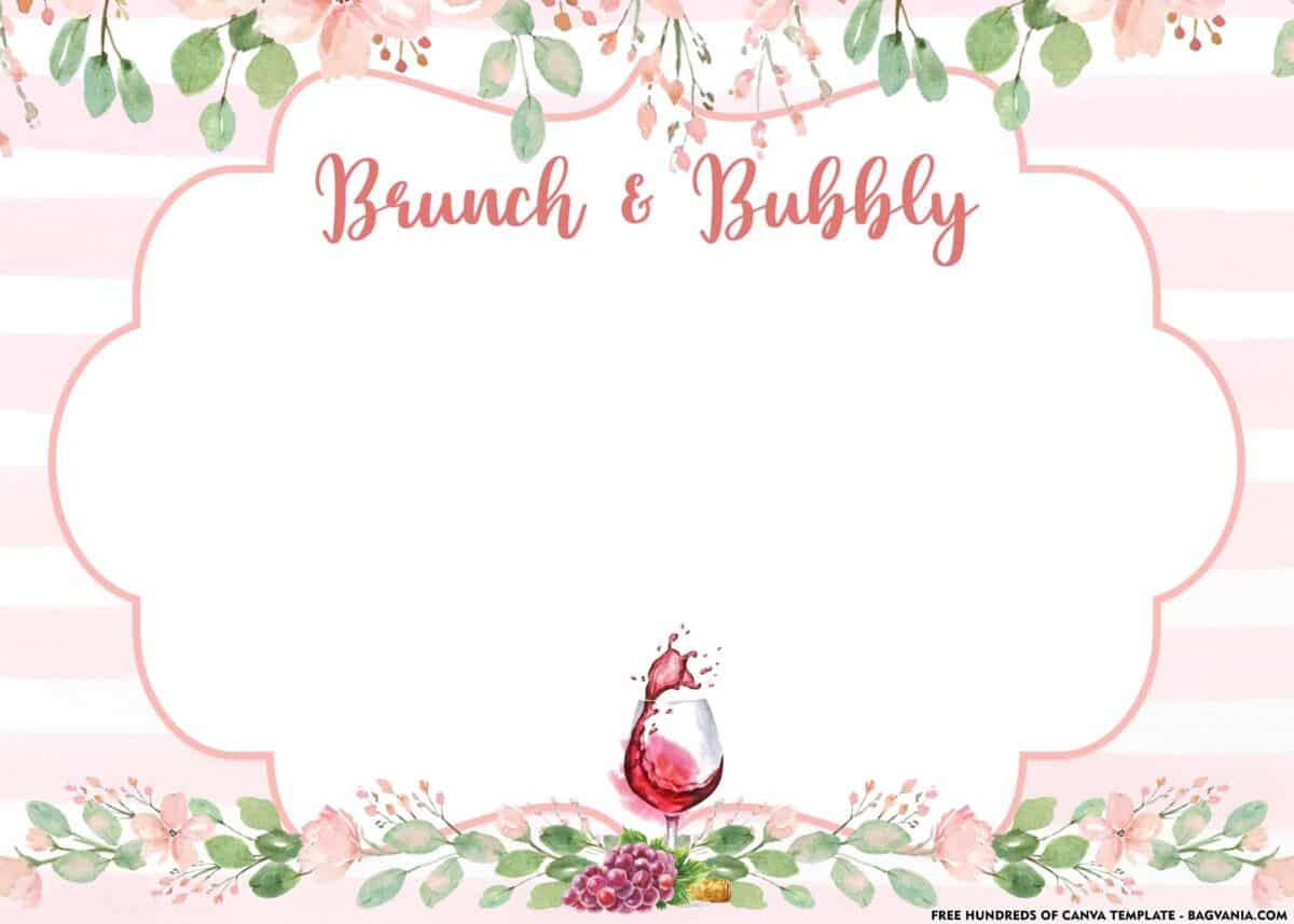 FREE Download Bridal Shower Brunch Invitation