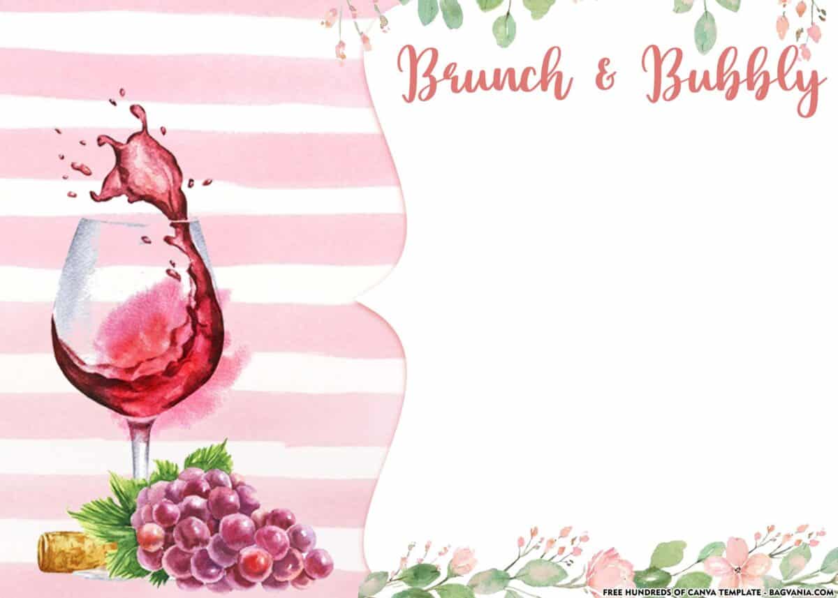 FREE Download Bridal Shower Brunch Invitation