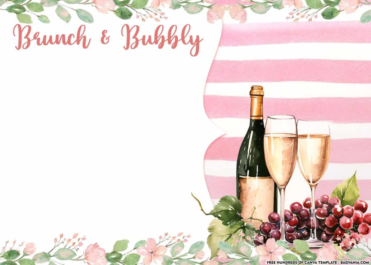 FREE Download Bridal Shower Brunch Invitation