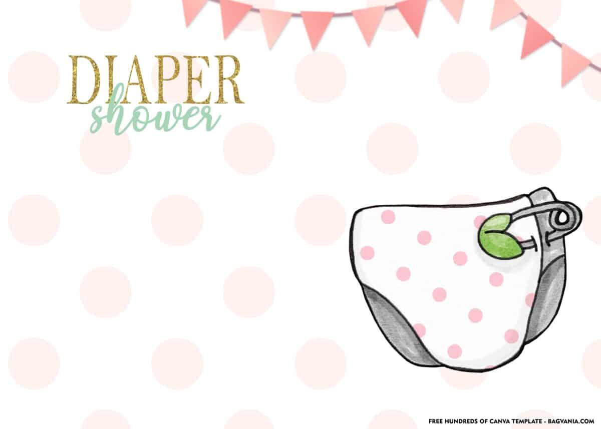 FREE Download Diaper Shower Invitation Template