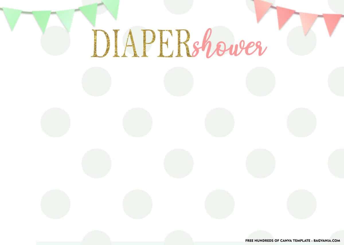 FREE Download Diaper Shower Invitation Template