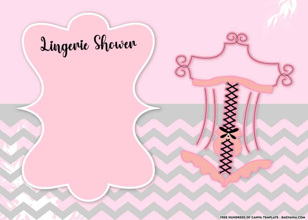 FREE Download Lingerie Shower Invitation Template