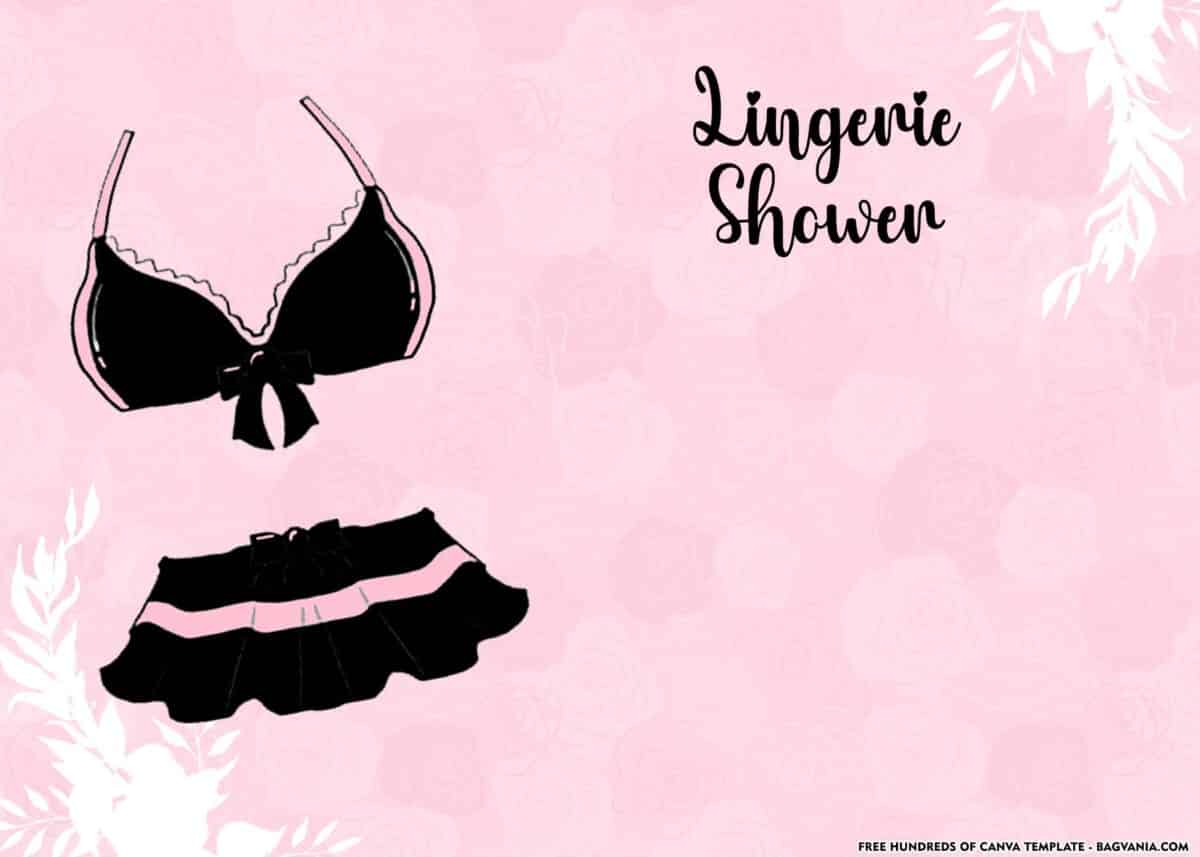 FREE Download Lingerie Shower Invitation Template