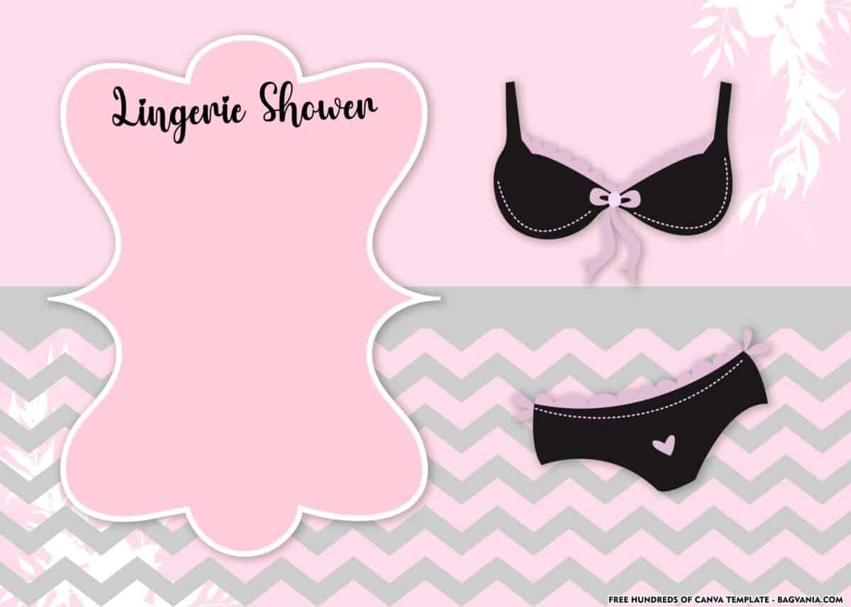 FREE Download Lingerie Shower Invitation Template