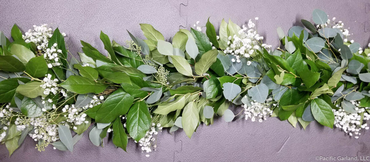 Eucalyptus And Baby's Breath Floral Garland