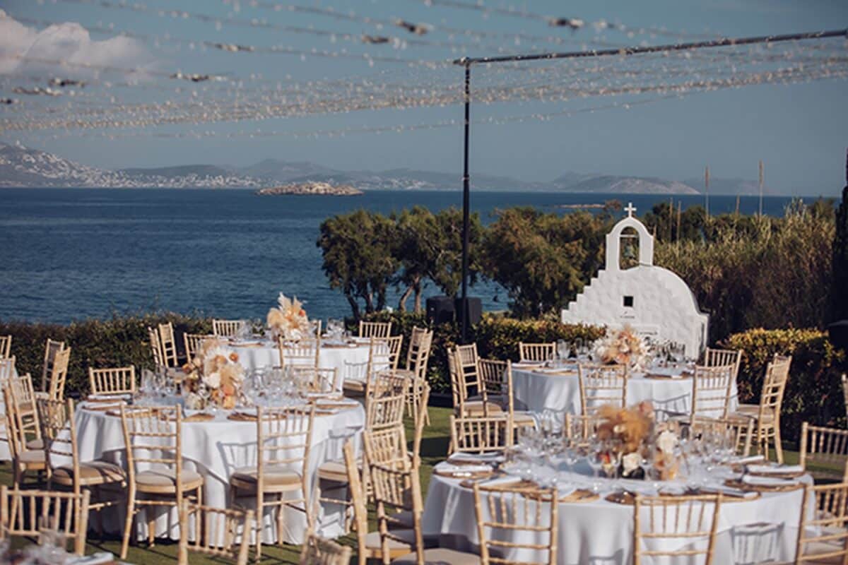 Wedding by the beach