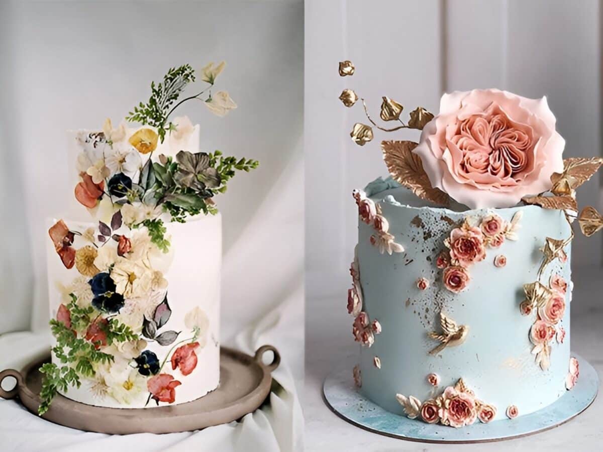 Floral Wedding Cake Ideas