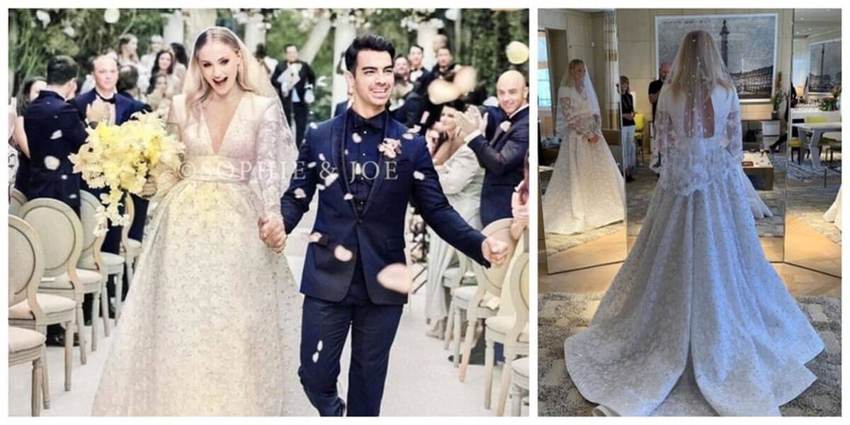 Sophie Turner and Joe Jonas Floral Boho Wedding