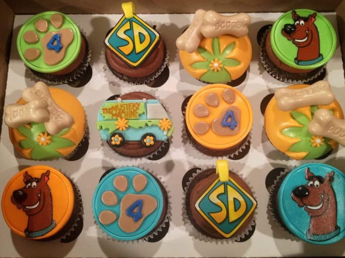 Yummy Scooby Doo Cupcakes