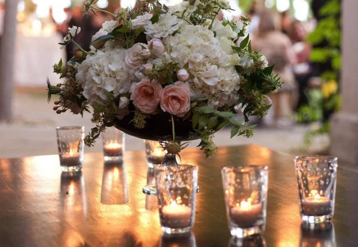 Hydrangea Floral Centerpiece