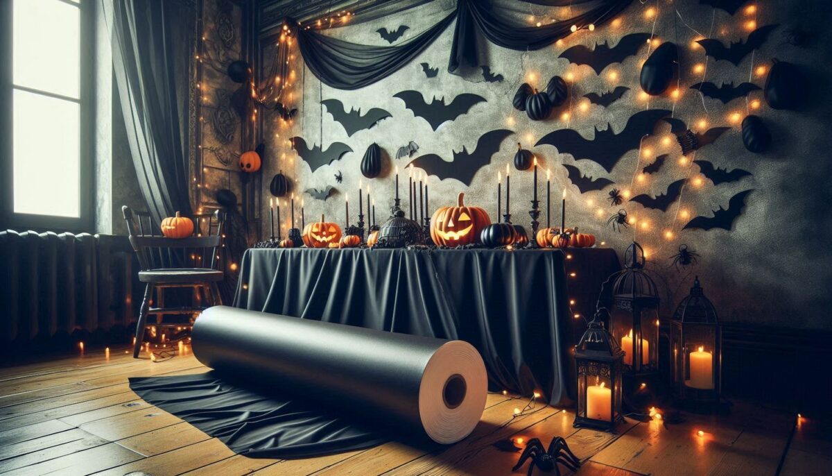 Spooky Bat halloween party decor