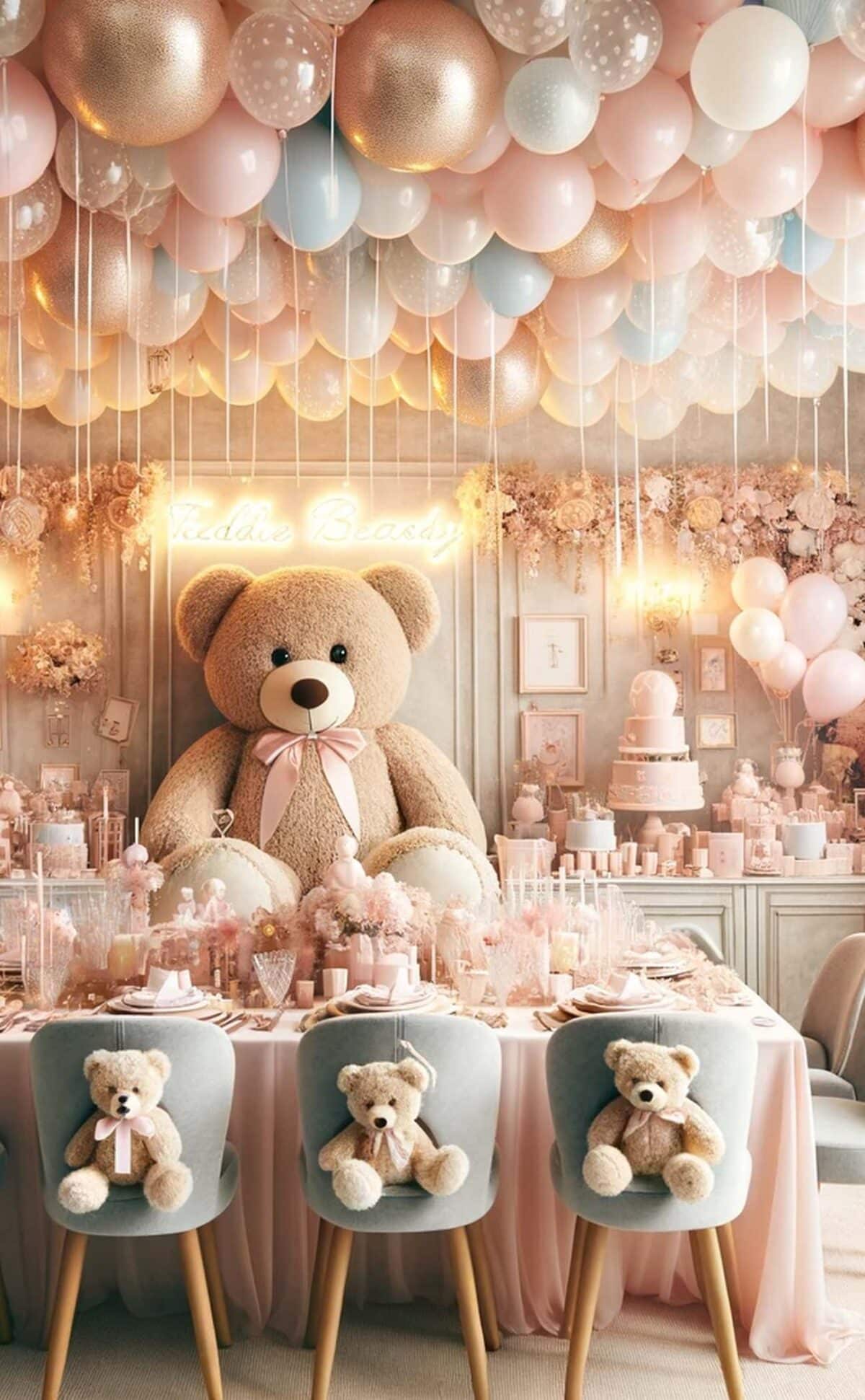 Cute Pastel Teddy Bear Stuffed Animals