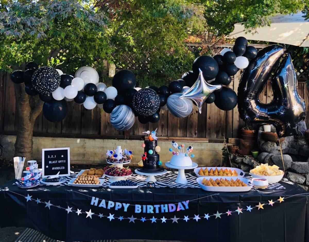 Space themed Birthday Party Ideas