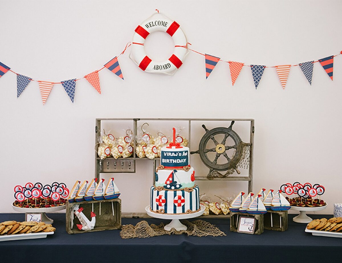 Nautical Sailor Birthday party