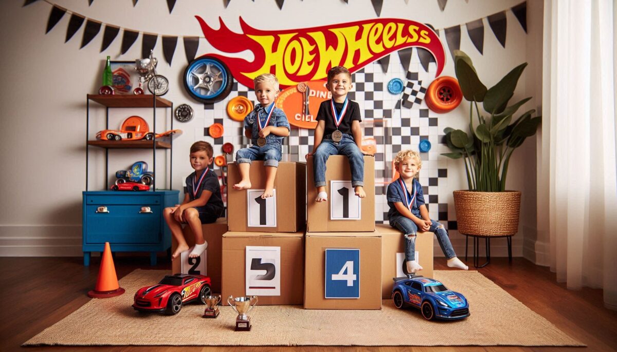 Hot Wheels Podium Party Decor