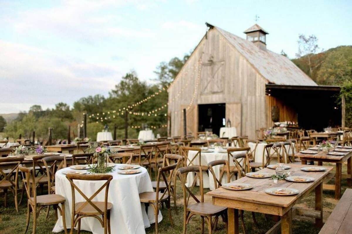 Rustic Modern wedding