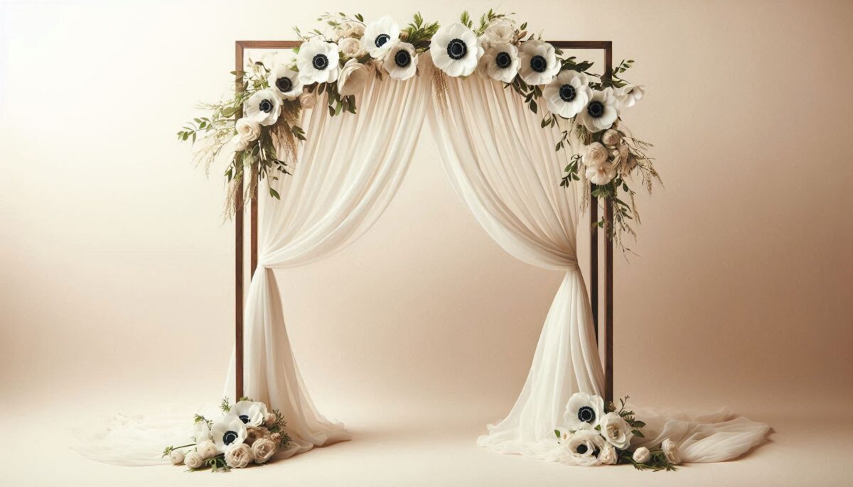 Anemone Wedding Arch