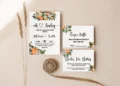 10 Sweet Floral Baby Shower Invitations